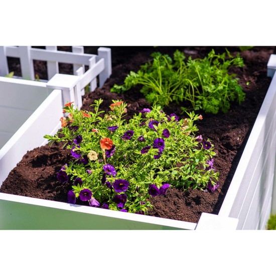 Vita Keyhole 6′ x 6′ Composting Garden Bed