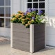 Vita Urbana 22″ Cube Planter, 2-pack