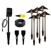 VOLT 6-piece Area Light Landscape Lighting Kit