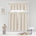  Window Solutions Kingsbury 52″ x 24″ Pleated Tier Pair