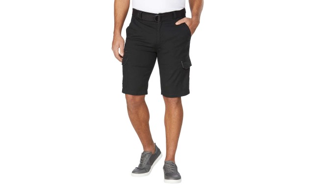  Men's Cargo Short, Black, 32