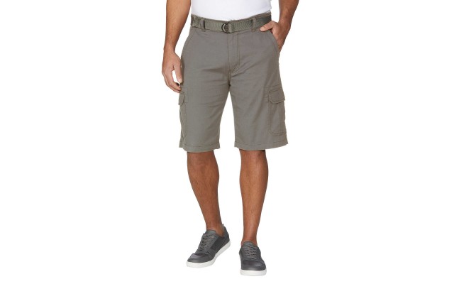  Men's Cargo Short, Gray, 30