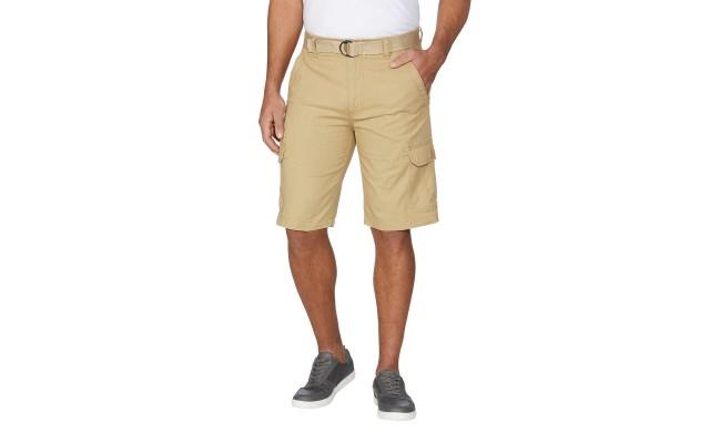  Men's Cargo Short, Tan, 30