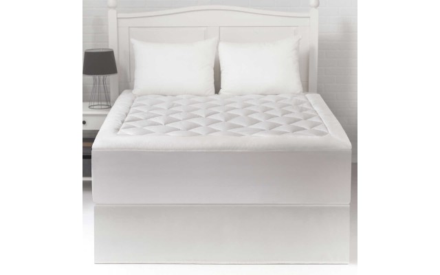  400 Thread Count Cotton Mattress Pad, One Color, California King