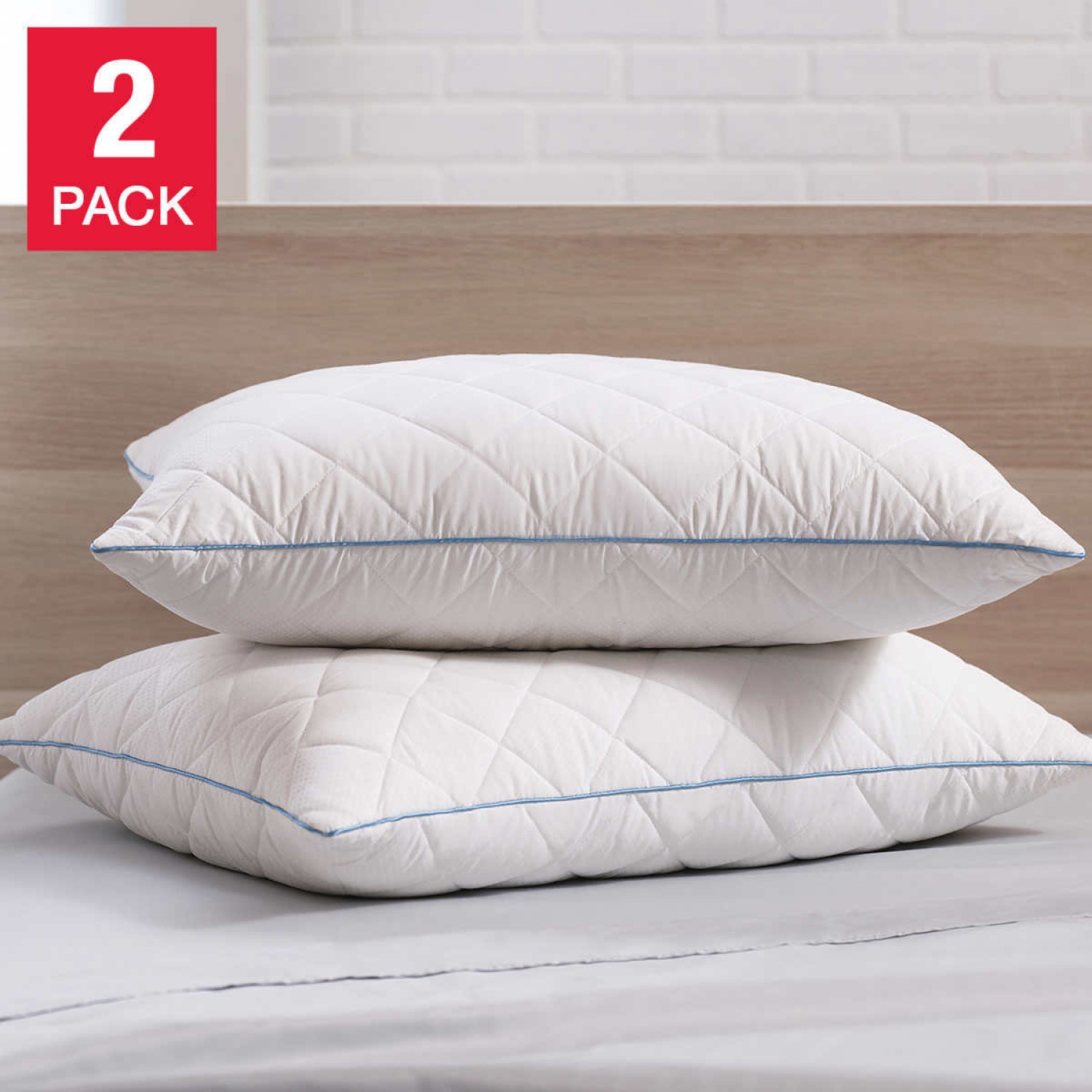 Weatherproof Vintage Home ClimaRest Triple Cooling Pillow, 2pack, One Color, Standard/Queen