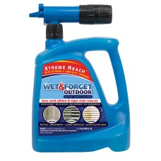 Wet & Forget 68oz Outdoor Hose End Moss Mold Mildew and Algae Stain Remover