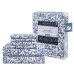  Antimicrobial 400 Thread Count Supima Cotton 6-Piece Sheet Set, Blue, California King
