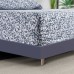  Antimicrobial 400 Thread Count Supima Cotton 6-Piece Sheet Set, Blue, California King