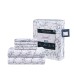  Antimicrobial 400 Thread Count Supima Cotton 6-Piece Sheet Set, Gray, King