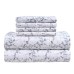  Antimicrobial 400 Thread Count Supima Cotton 6-Piece Sheet Set, Gray, California King