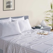 Wholistic Antimicrobial 400 Thread Count Supima Cotton 6-Piece Sheet Set