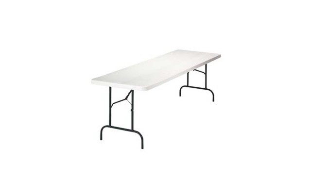  30″ x 96″ Platinum Folding Banquet Table