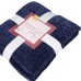  Chenille Throw, Blue