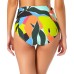  Polynesian Palm Convertible Swim Bottoms, Multi, S