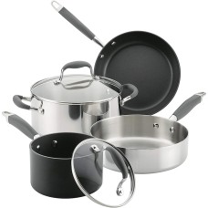 Anolon Advanced 6-Pc. Mixed Metals Cookware Set