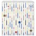 Arstyle Oval Paper Plate & Napkin Bundle, Graduation, 200-count