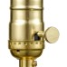 Austin 2PK Tapered Lamp Set, Gold