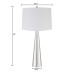 Austin 2PK Tapered Lamp Set, Silver