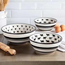 Baum Farmhouse Bowls, Set of 3