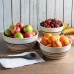  Striped Bowl Set, 3-piece
