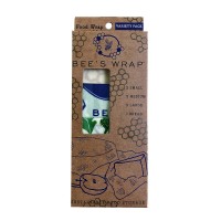 Bee’s Wrap Reusable Food Wraps, Woodland Variety Pack, 7-count