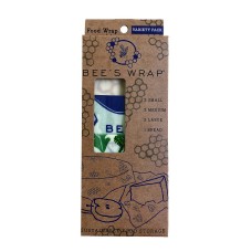 Bee’s Wrap Reusable Food Wraps, Woodland Variety Pack, 7-count