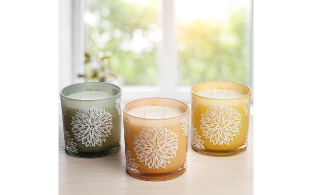 Bellevue Luxury Fresh Candles,  3-pack