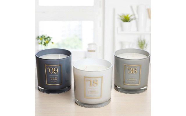  Luxury Posh Candles, 3-pack
