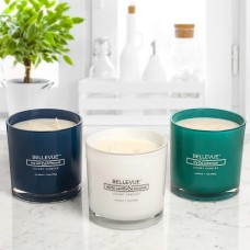 Bellevue Luxury Signature Candles, 3-pack
