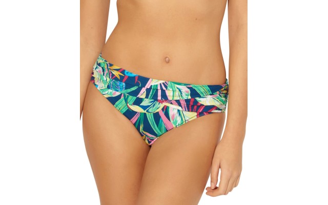 Bleu by Rod Beattie It's a Jungle Out There Sarong Hipster Bikini Bottoms, Navy, 10