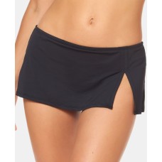 Bleu By Rod Beattie Slit Swim Skirt, Black,10