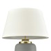 Bradley Textured Ceramic Table Lamp, Gray