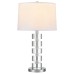 Bremerton Stacked Table Lamp, 2-pack, Silver