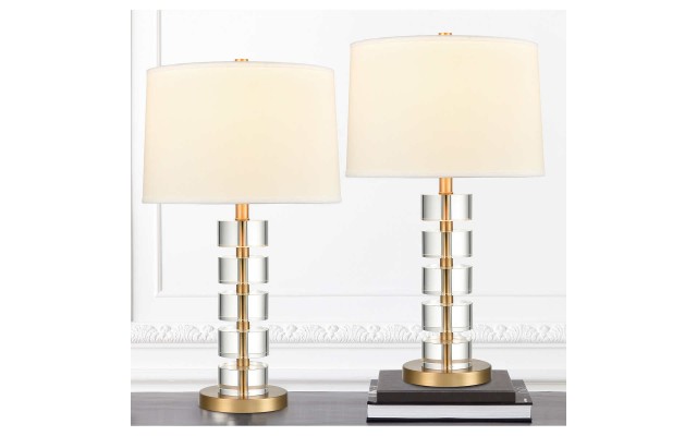 Bremerton Stacked Table Lamp, 2-pack, Gold