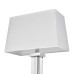  Kate Crystal Floor Lamp, Silver