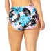 Plus  Trendy Plus Size High-Waist Bikini Bottoms, Multi, 2X