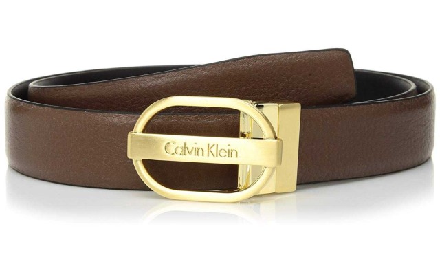  Leather Reversible Belt (Espresso, XS)
