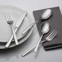 Cambridge Beacon Mirror 45-piece Flatware Set