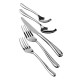  Rain II Series 103-piece Stainless Steel 18/10 Forged Flatware Set