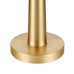 Carmel Tapered Table Lamp with Metal Dome Shade, Gold