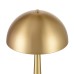 Carmel Tapered Table Lamp with Metal Dome Shade, Gold