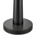 Carmel Tapered Table Lamp with Metal Dome Shade, Black