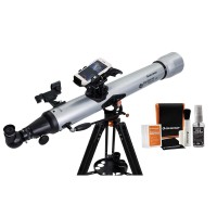 Celestron StarSense Explorer LT 80AZ Refractor Telescope with Cleaning Kit