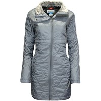 Columbia Women’s Woodloch Pines Down Jacket (Grey, Small)