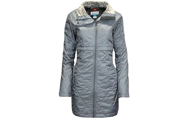  Women’s Woodloch Pines Down Jacket (Grey, Small)