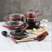  22-Pc. Nonstick Aluminum Combination Cookware Set