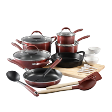 Cravings by Chrissy Teigen 22-Pc. Nonstick Aluminum Combination Cookware Set