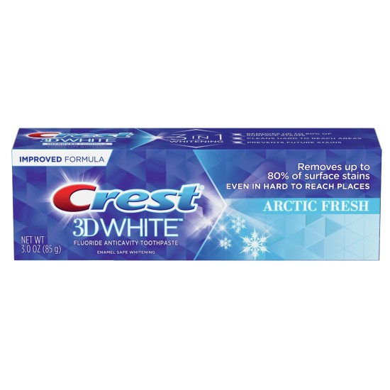  3D White, Whitening Toothpaste Arctic Fresh, 3.0 oz