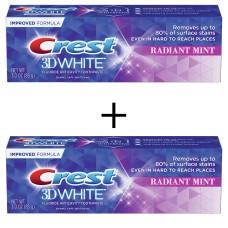 Crest 3D WhiteWhitening Toothpaste Radiant Mint3.0 oz
