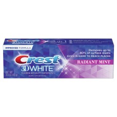 Crest 3D WhiteWhitening Toothpaste Radiant Mint3.0 oz